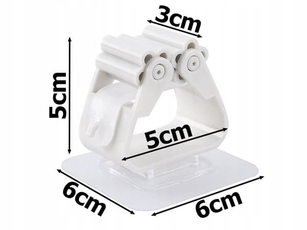 Tool Holder - Wall-mounted holder for broom - 1-Pack