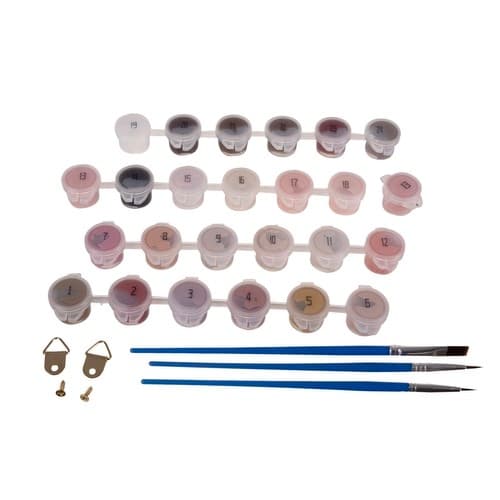Mal Etter Nummer Kit - 40x50cm – Kattunge
