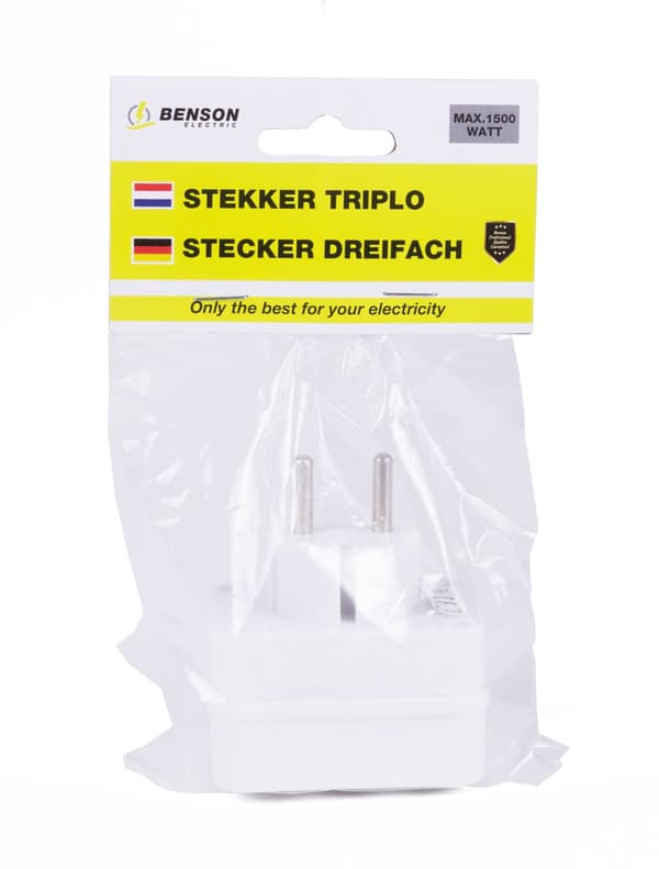 Trekontakt vit