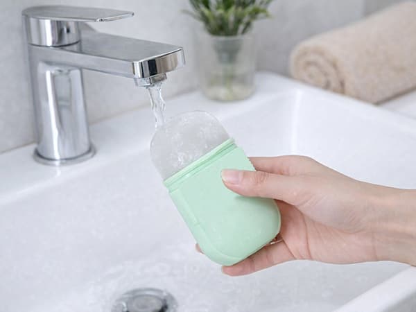 Isrulle ansigtsmassage silikone