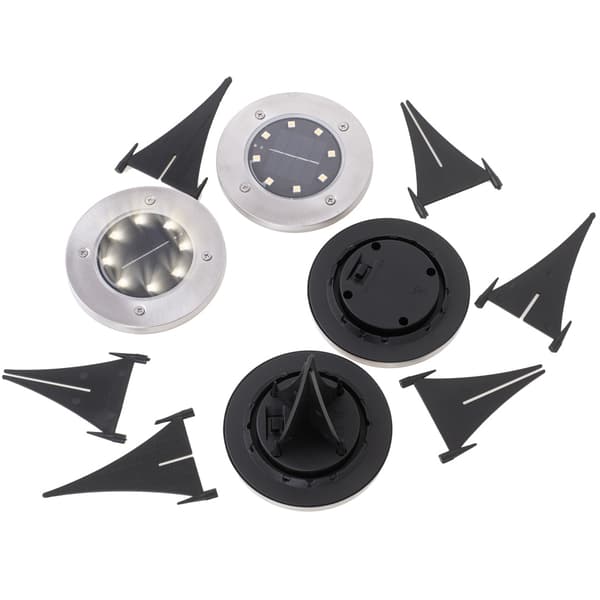 Hagebelysning LED - Solcelle - 4 stk