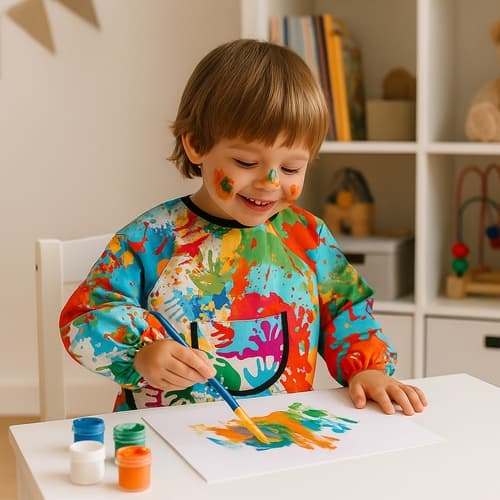 Forklæde til børn - Vandtæt - 1-3 år