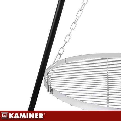 Hängande Grill för Öppen Eld - 167x58 cm
