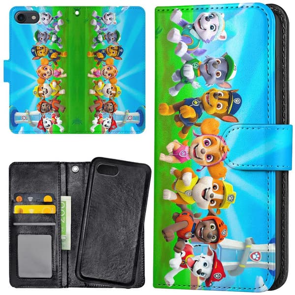 iPhone 16e/17e - Plånboksfodral/Skal Paw Patrol