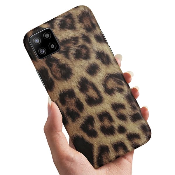 Deksel / Mobildeksel til Samsung Galaxy A22 5G - Leopard