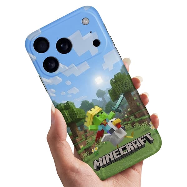Skal / Mobilskal till iPhone 17 / 18 Pro Max - Minecraft