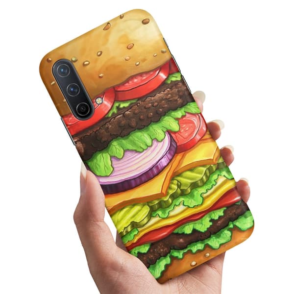 Deksel / Mobildeksel til OnePlus Nord CE 5G - Hamburger
