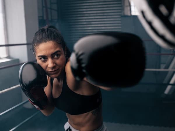 Boxningsplatta - Bluetooth/USB MMA-set med handskar