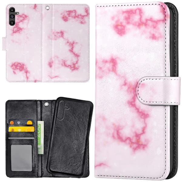 Samsung Galaxy S26 Plus - Lommebok Deksel Marmor