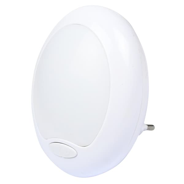 LED natlampe med stikkontakt