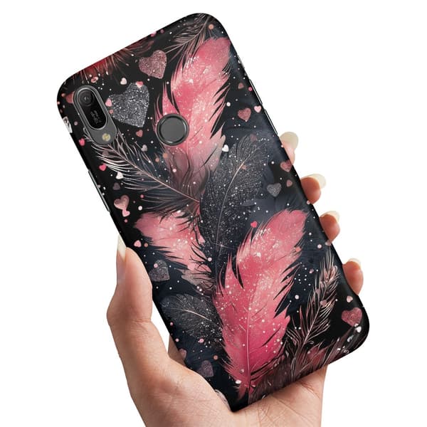 Deksel / Mobildeksel til Samsung Galaxy A20e - Feathers