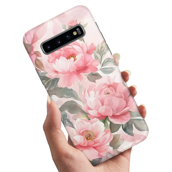 Deksel / Mobildeksel til Samsung Galaxy S10 - Flowers