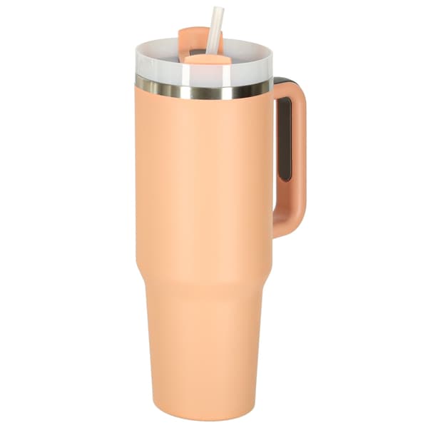 Termosmuki kahvalla - 1200 ml - Pinkki