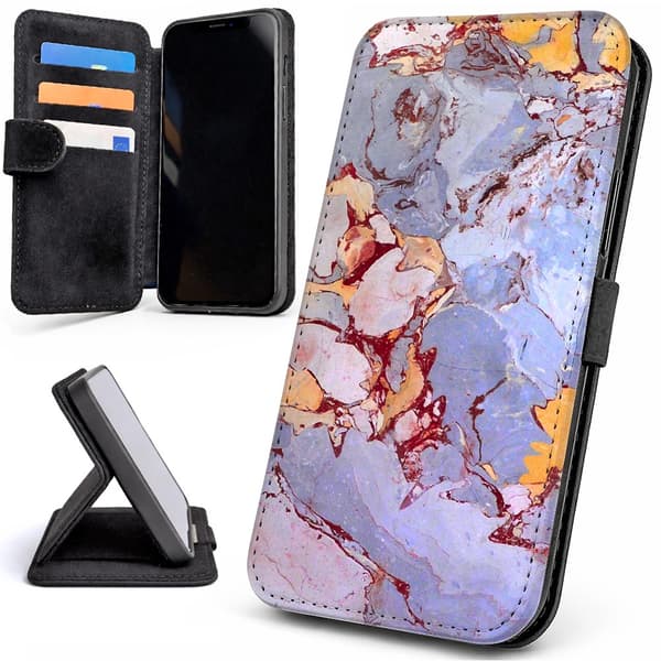 Lommebok Deksel / Mobildeksel til iPhone 17 Pro - Marmor