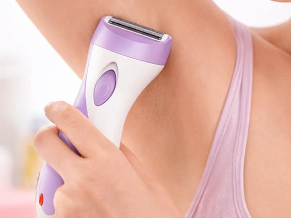 Epilator trådlös dam kropp ansikte ben