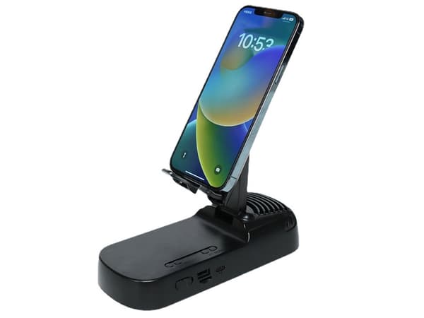 Bluetooth-kaiutin - Teleskooppijalusta virtapankilla