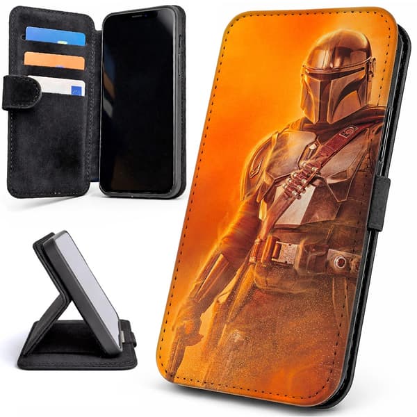 Lommebok Deksel / Mobildeksel til Google Pixel 9A - Mandalorian Star Wars