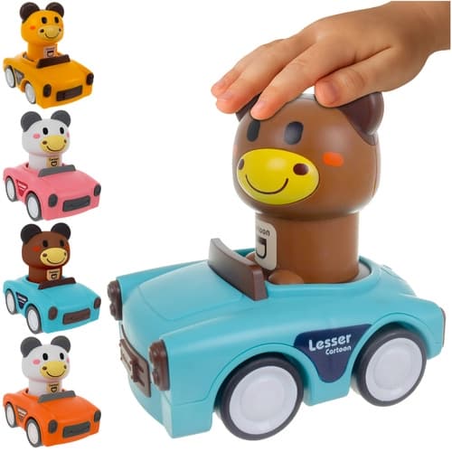 Leluauto Eläin - Sensorinen lelu lapsille