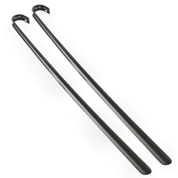 2-Pack - Skohorn i Metall - Extra Lång - 80cm - 2-Pack