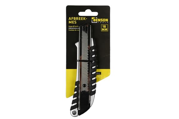 Brytebladkniv 18 mm aluminium