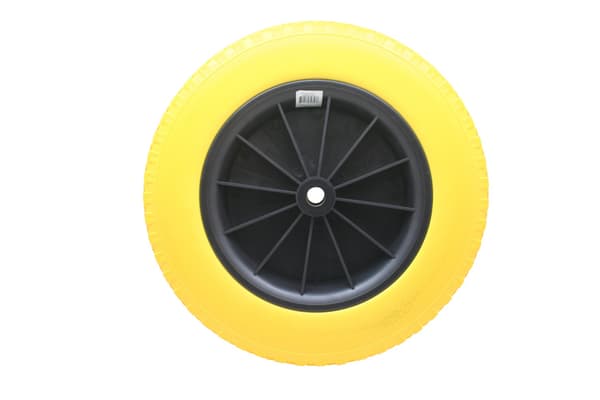 Pyörä + rengas kottikärryyn 4.00–8\" PU