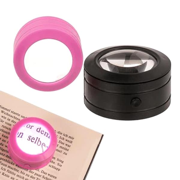 Mini Suurennuslasi LED-lampulla
