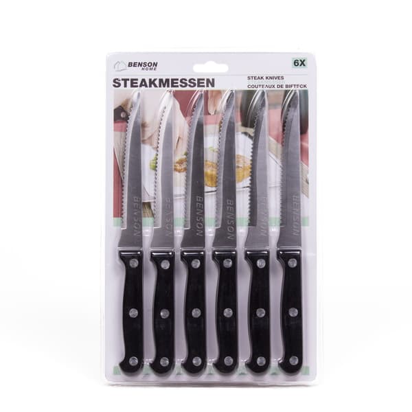 Steakknive 6-pak