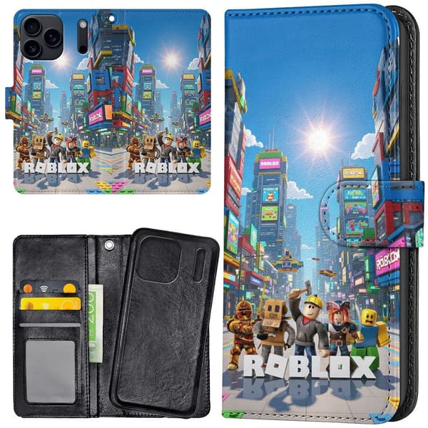 iPhone 17 Pro - Lommebok Deksel Roblox
