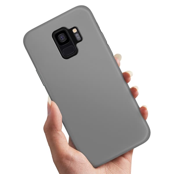 Deksel / Mobildeksel til Samsung Galaxy S9 Plus - Grå