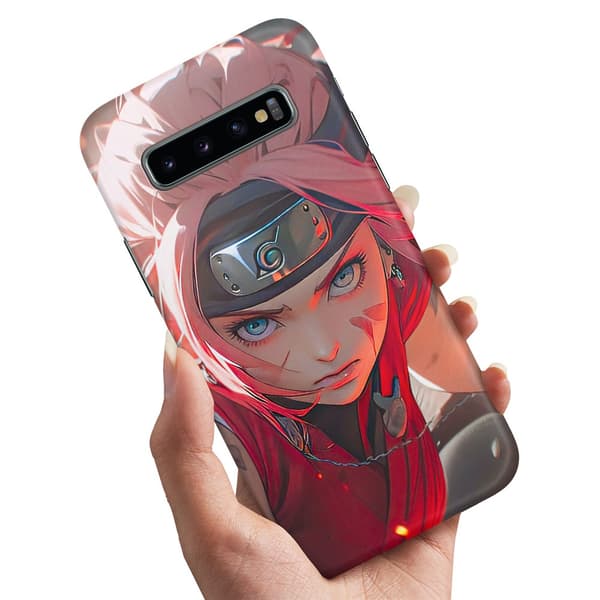Deksel / Mobildeksel til Samsung Galaxy S10 - Sakura Naruto