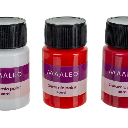 Glas- och keramikfärger 12-pack - Målarset