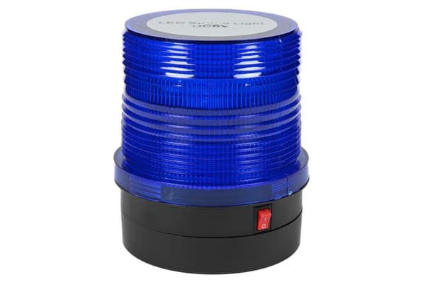 LED varsellys blå 2.4W