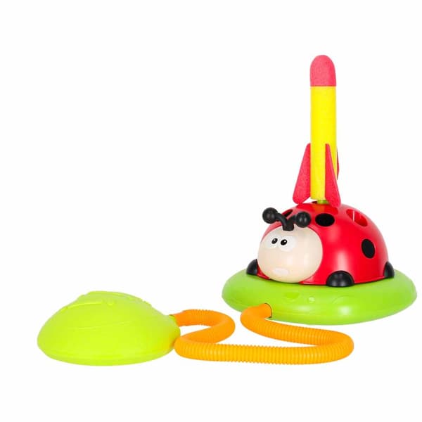 Ladybug 4-i-1 kaste- og hoppeleg