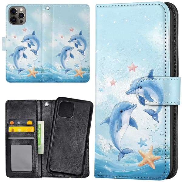 iPhone 16 Pro Max - Lompakkokotelo/Kuoret Dolphins
