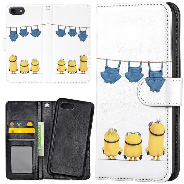 iPhone 16e/17e - Lommebok Deksel Minions