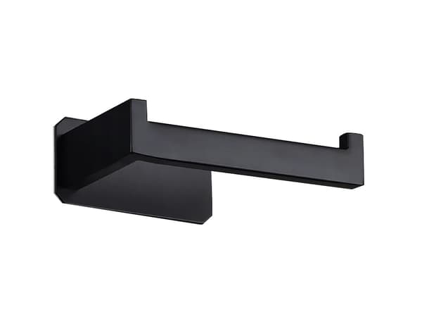 Toiletpapirholder uden boring sort