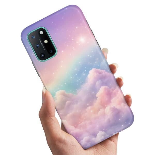 Deksel / Mobildeksel til OnePlus 8T - Rainbow Clouds