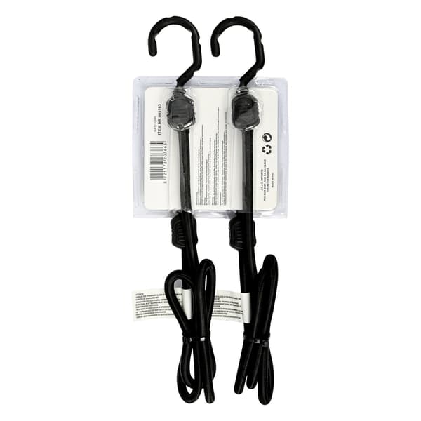 Bagasjestropp elastisk med 4 kroker 100 cm
