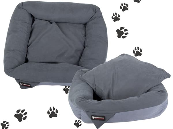 Hundeseng katt myk seng sofa pute medium - Blå/blå