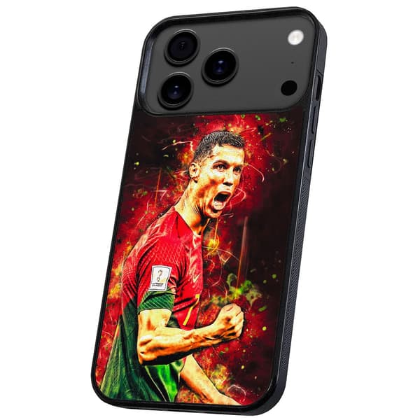 iPhone 17 / 18 Pro Max - Skal/Mobilskal Ronaldo
