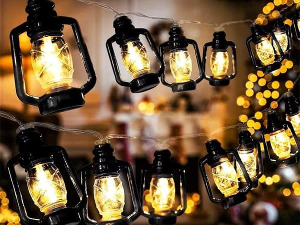 Solcellsslinga LED lyktor