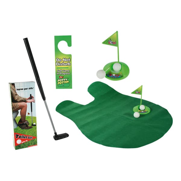 Toiletgolf - Golf til Badeværelse – Minigolf