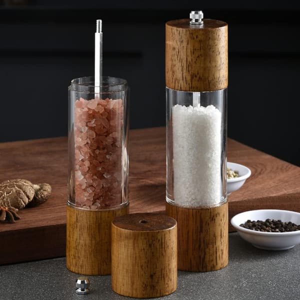 Salt- och Pepparkvarn i Trä – 2-pack