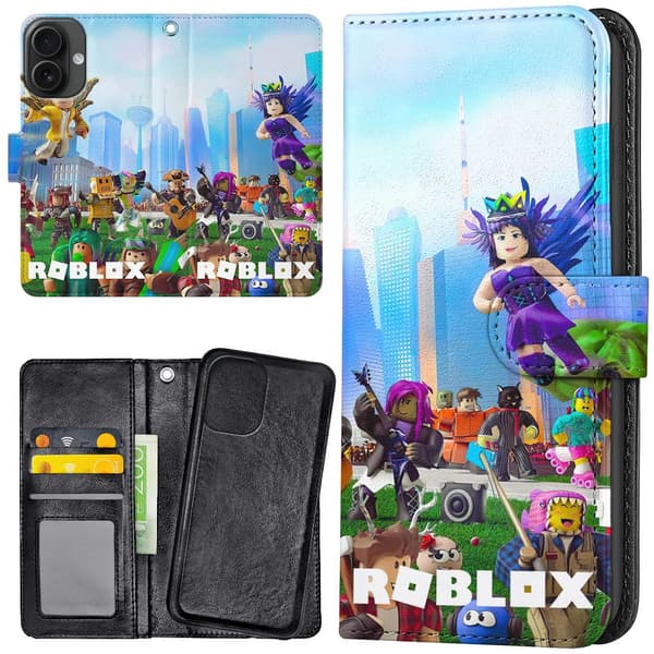 iPhone 16 Plus - Lommebok Deksel Roblox
