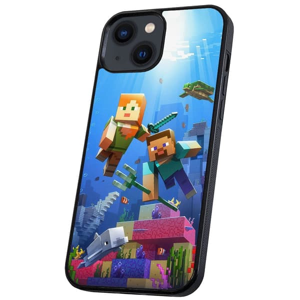 iPhone 13 - Deksel/Mobildeksel Minecraft