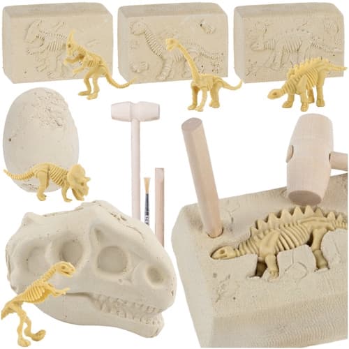Dinosaurieutgraving 5-i-1 - Leketøysett