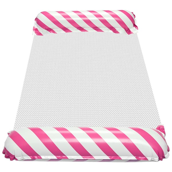 Poolmadrass med Nät - Pink