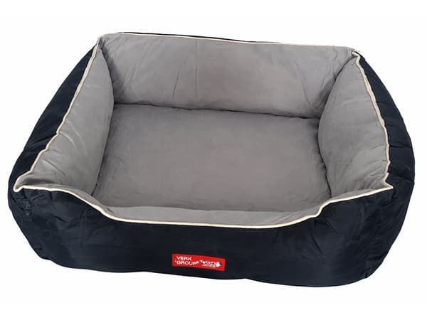 Hundbädd soffa velour medium