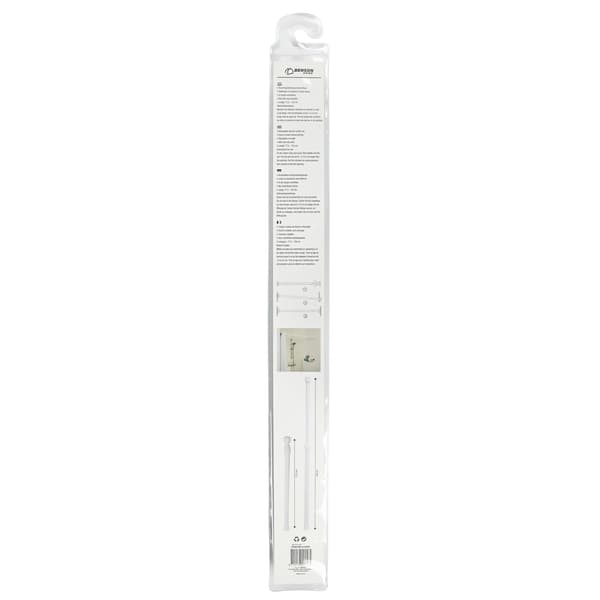Duschstång 77,5-135 cm vit