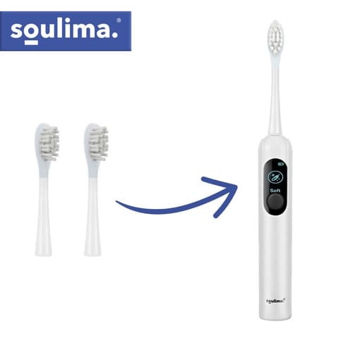 Tannbørstehode for Soulima X800 - 2-pakning